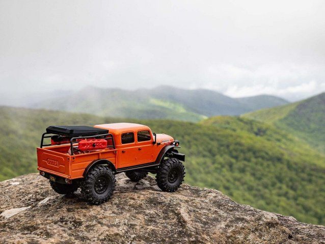 orange 1/24 SCX24 Dodge Power Wagon 4WD Rock Crawler RTR - Cars - view 19