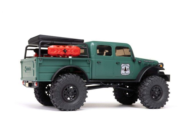 green 1/24 SCX24 Dodge Power Wagon 4WD Rock Crawler RTR - Cars - view 2