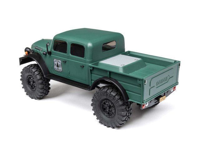 green 1/24 SCX24 Dodge Power Wagon 4WD Rock Crawler RTR - Cars - view 5