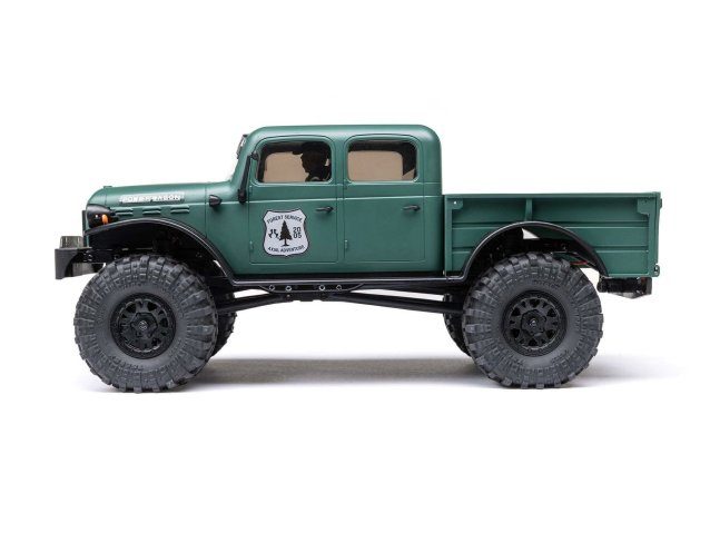 green 1/24 SCX24 Dodge Power Wagon 4WD Rock Crawler RTR - Cars - view 6