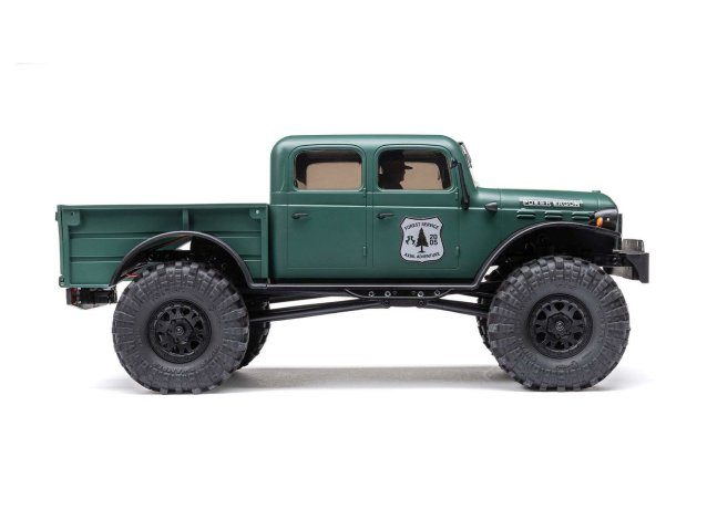green 1/24 SCX24 Dodge Power Wagon 4WD Rock Crawler RTR - Cars - view 7