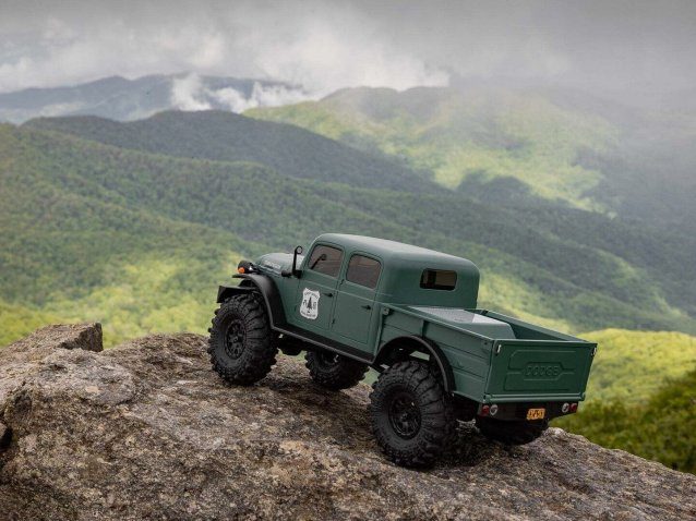 green 1/24 SCX24 Dodge Power Wagon 4WD Rock Crawler RTR - Cars - view 19