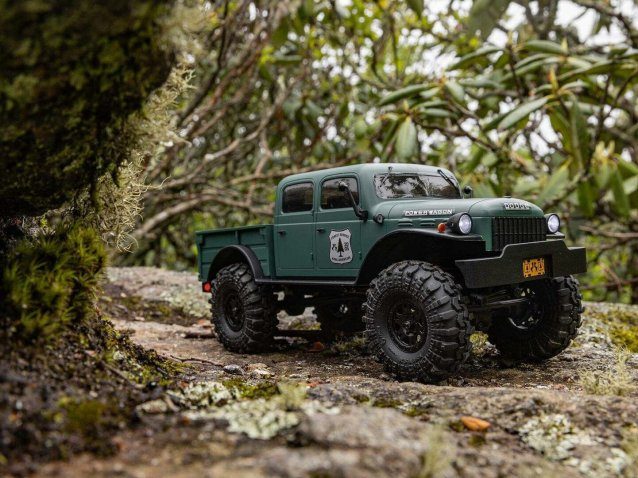 green 1/24 SCX24 Dodge Power Wagon 4WD Rock Crawler RTR - Cars - view 18