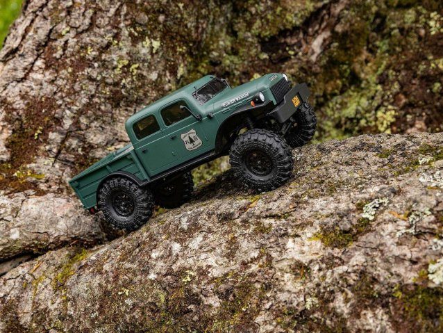 green 1/24 SCX24 Dodge Power Wagon 4WD Rock Crawler RTR - Cars - view 20