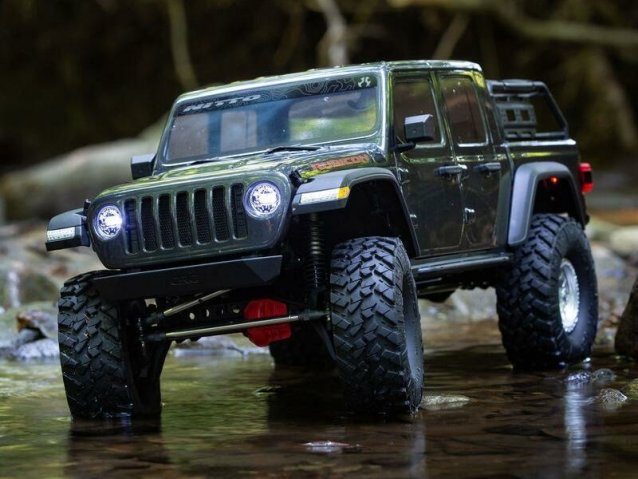 grey 1/10 SCX10III Jeep JT Gladiator 4WD Rock Crawler RTR - Cars - view 24