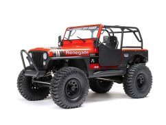 red 1/10 SCX10 III Jeep CJ-7 4WD RTR