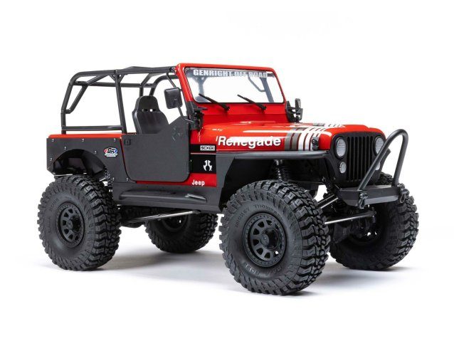 red 1/10 SCX10 III Jeep CJ-7 4WD RTR - Cars - view 2