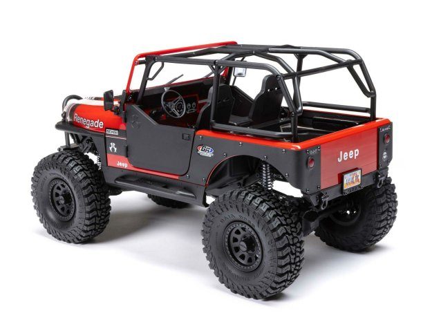 red 1/10 SCX10 III Jeep CJ-7 4WD RTR - Cars - view 3