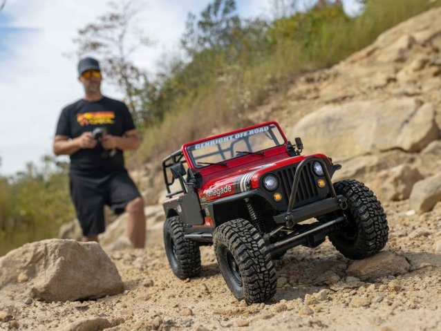 red 1/10 SCX10 III Jeep CJ-7 4WD RTR - Cars - view 12