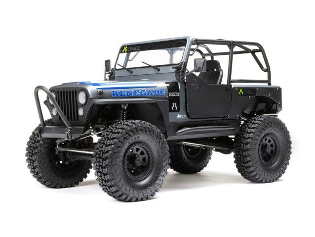 grey 1/10 SCX10 III Jeep CJ-7 4WD RTR - Cars