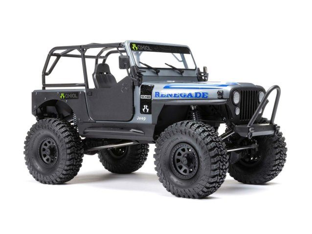 grey 1/10 SCX10 III Jeep CJ-7 4WD RTR - Cars - view 2