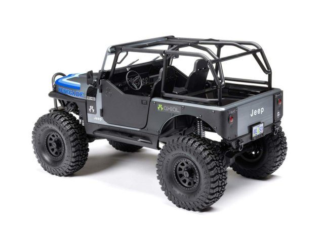 grey 1/10 SCX10 III Jeep CJ-7 4WD RTR - Cars - view 3