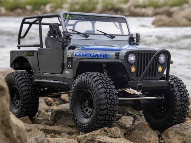 grey 1/10 SCX10 III Jeep CJ-7 4WD RTR - Cars - view 12