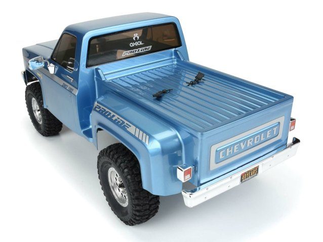blue 1/10 SCX10 III Base Camp 1982 Chevy K10 4WD RTR - Cars - view 3