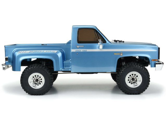 blue 1/10 SCX10 III Base Camp 1982 Chevy K10 4WD RTR - Cars - view 6