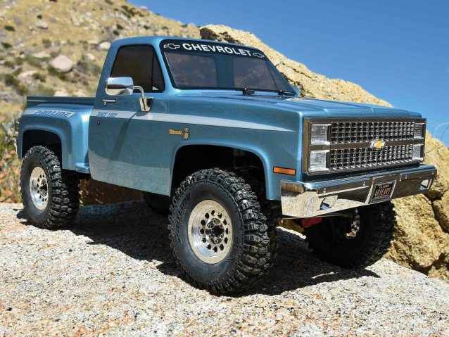 blue 1/10 SCX10 III Base Camp 1982 Chevy K10 4WD RTR - Cars - view 14