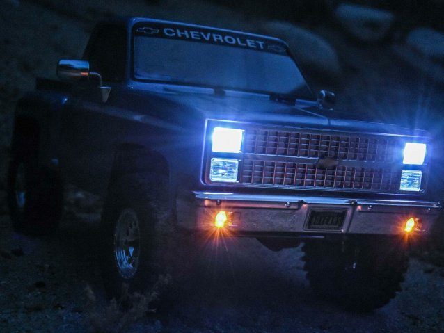 blue 1/10 SCX10 III Base Camp 1982 Chevy K10 4WD RTR - Cars - view 15