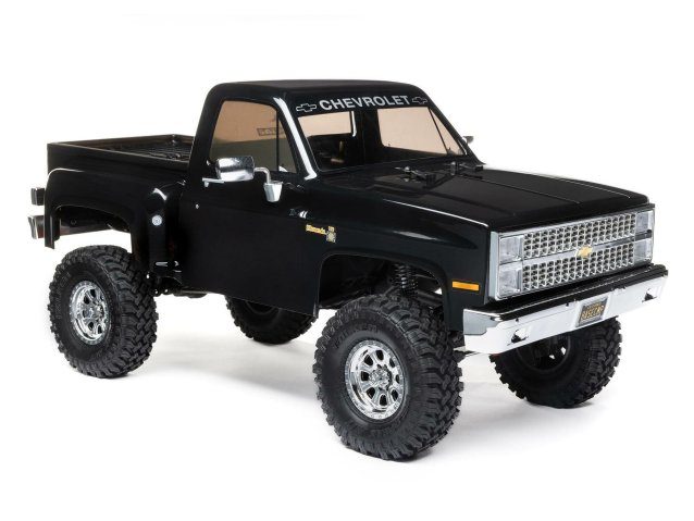 black 1/10 SCX10 III Base Camp 1982 Chevy K10 4WD RTR - Cars - view 2