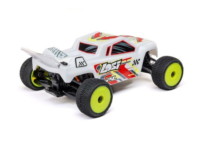 white 1/28 Micro-T 2WD Stadium Truck RTR - Cars - view 2