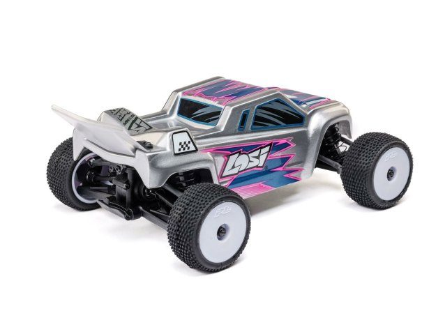 silver 1/28 Micro-T 2WD Stadium Truck RTR - Cars - view 2