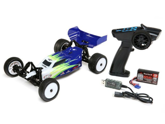 blue 1/16 Mini-B 2WD Buggy Brushed RTR - Cars - view 9