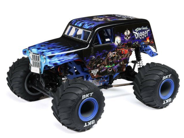 1/18 Mini LMT 4WD Brushed Monster Truck RTR Son-uva Digger - Cars