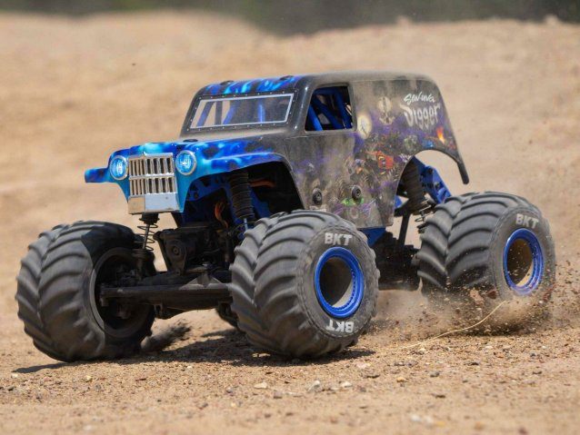 1/18 Mini LMT 4WD Brushed Monster Truck RTR Son-uva Digger - Cars - view 16