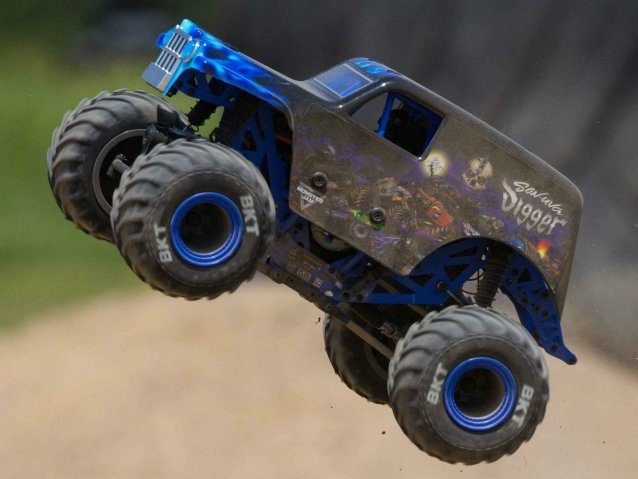1/18 Mini LMT 4WD Brushed Monster Truck RTR Son-uva Digger - Cars - view 18
