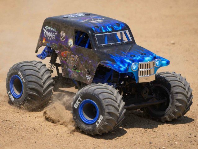 1/18 Mini LMT 4WD Brushed Monster Truck RTR Son-uva Digger - Cars - view 19
