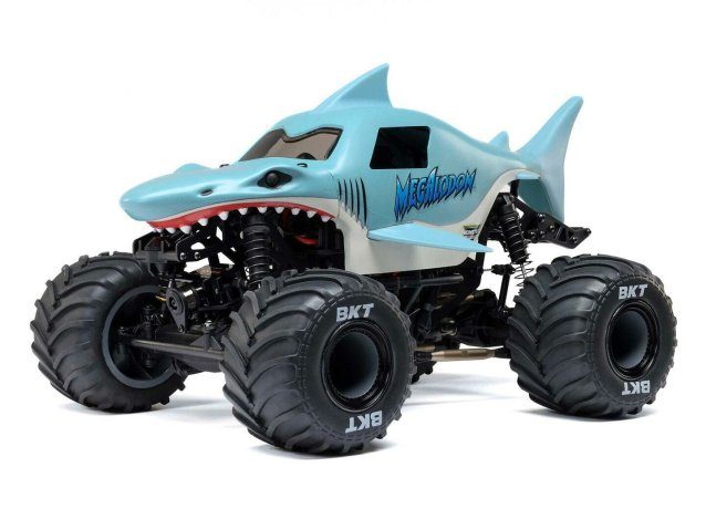 1/18 Mini LMT Megalodon 2S 4X4 Monster Truck RTR - Cars