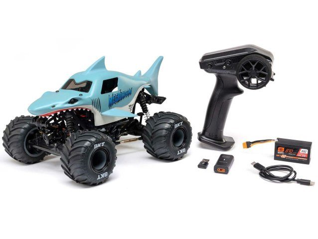 1/18 Mini LMT Megalodon 2S 4X4 Monster Truck RTR - Cars - view 17