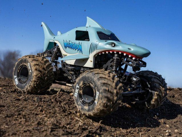 1/18 Mini LMT Megalodon 2S 4X4 Monster Truck RTR - Cars - view 25