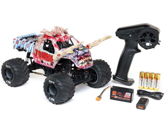 1/18 Mini LMT Zombie 2S 4X4 RTR Brushed Monster Truck - Cars - view 12
