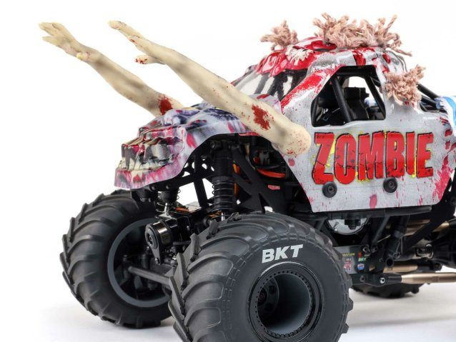 1/18 Mini LMT Zombie 2S 4X4 RTR Brushed Monster Truck - Cars - view 13