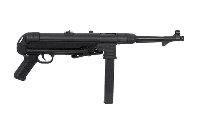 Agm mp40 aeg (agm-mp007 - Black - Airsoft Guns Used In Movies / Games - view 3