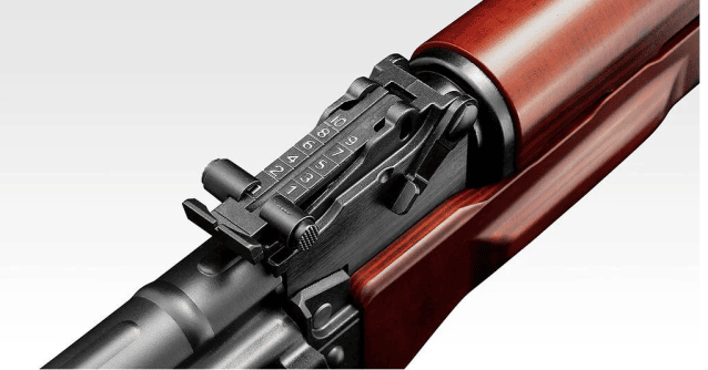 Tokyo Marui AKM Gas Blowback Rifle - Black/Wood - Tokyo Marui - view 4