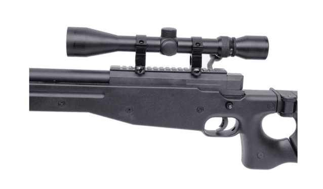 Well MB08 L96 Spring Sniper Rifle (Upgraded Steel Parts - Nylon Body - with Scope and Bipod) - Classic Airsoft Guns - view 2