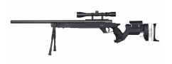 Well MB05 MK96 Spring Sniper Rifle (Upgraded Steel Parts - Nylon Body - with Scope and Bipod)