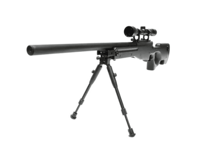 Well MB01 L96 Spring Sniper Rifle (Upgraded Steel Parts - Nylon Body - with Scope and Bipod) - Well - view 5