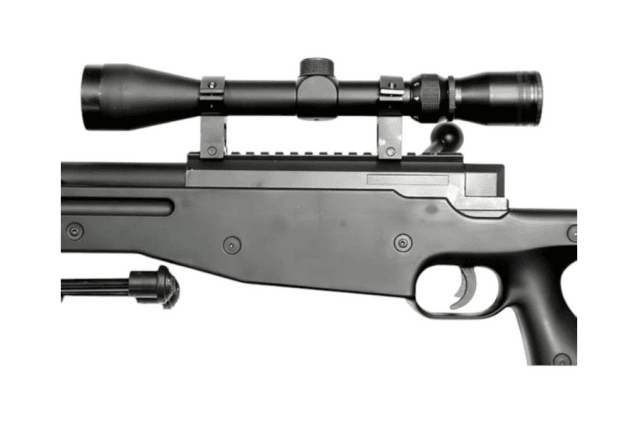 Well MB01 L96 Spring Sniper Rifle (Upgraded Steel Parts - Nylon Body - with Scope and Bipod) - Well - view 3