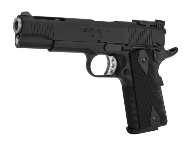 Armorer Works Custom 1911 GBBP (AW-NE1202 - Black) - Airsoft Hi Capa Pistols - view 2