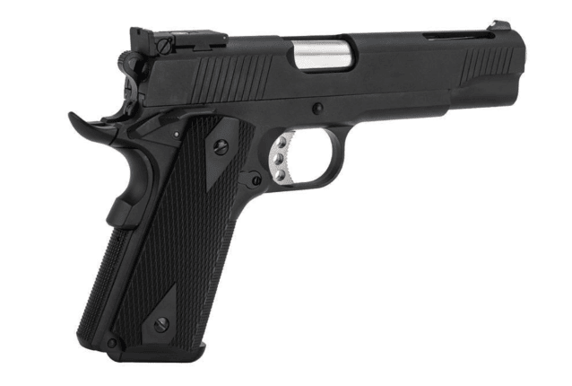 Armorer Works Custom 1911 GBBP (AW-NE1202 - Black) - Airsoft Hi Capa Pistols - view 4