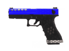 Armorer Works Custom Hex Cut GBB (AW-VX0201 - BLUE)