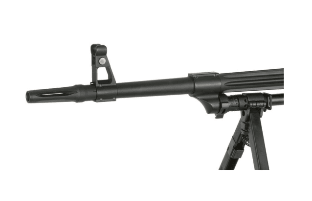 A&K PK Support Rifle (Real Wood Grip and Stock) - Airsoft Support Rifles - view 8