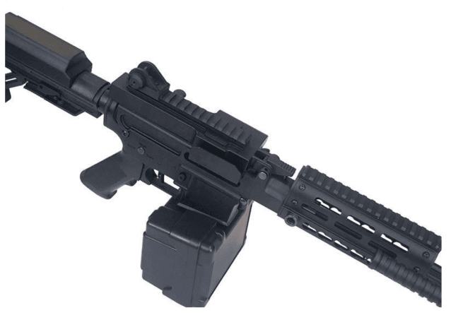 Golden Eagle MCR LMG AEG with Drum Mag. M - Airsoft Support Rifles - view 2