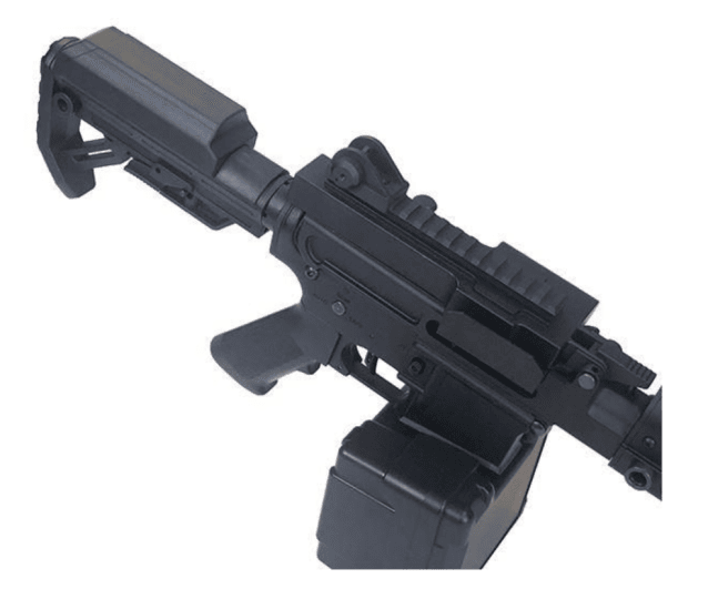 Golden Eagle MCR LMG AEG with Drum Mag. M - Airsoft Support Rifles - view 3