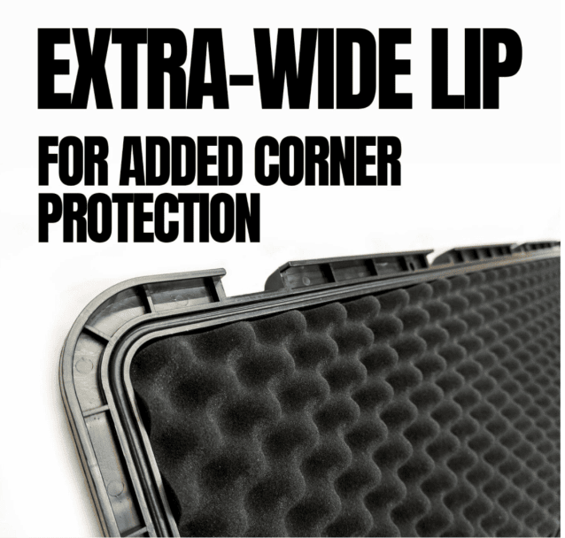 Rebel Polymer 2 Wheeled Large Hard Case (Wave/PnP Foam) - IP67 Waterproof, Flight-Ready - Airsoft Hard Cases - view 6