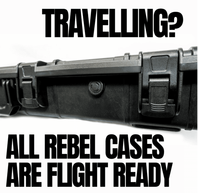 Rebel Polymer 2 Wheeled Large Hard Case (Wave/PnP Foam) - IP67 Waterproof, Flight-Ready - Airsoft Hard Cases - view 7