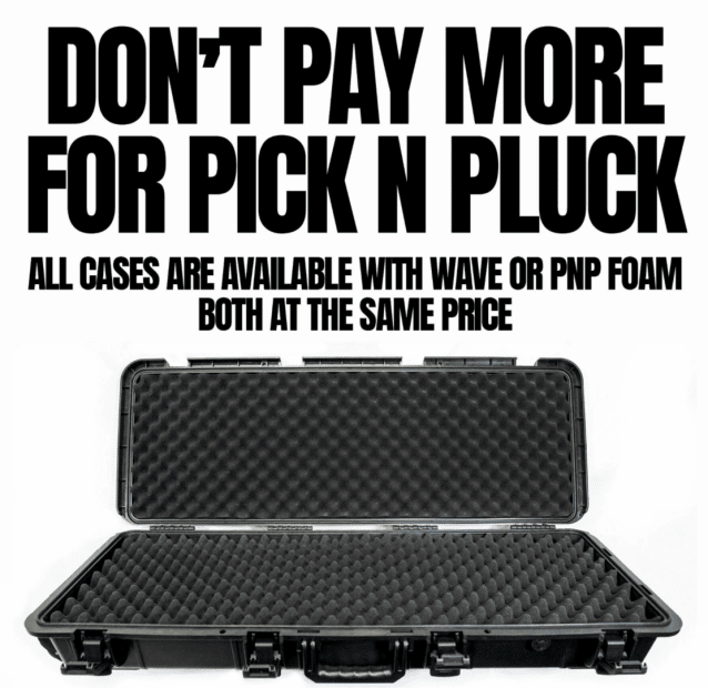 Rebel Polymer 2 Wheeled Large Hard Case (Wave/PnP Foam) - IP67 Waterproof, Flight-Ready - Airsoft Hard Cases - view 8