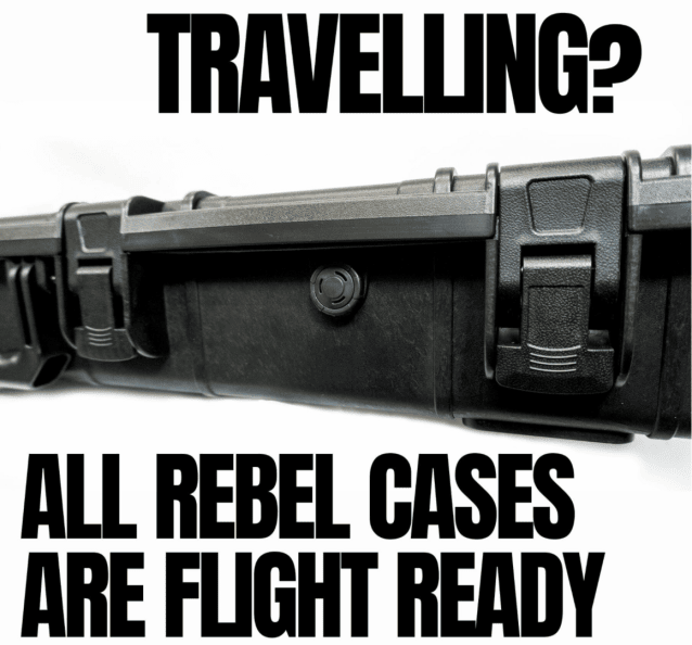 Rebel Polymer 2 Wheeled XL Hard Case (Wave/PnP Foam) - IP67 Waterproof, Flight-Ready - Airsoft Hard Cases - view 11